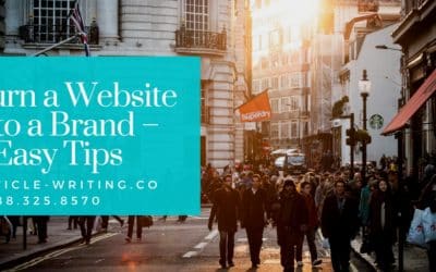 Turn a Website into a Brand – 3 Easy Tips