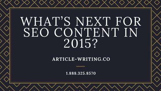 writing seo content