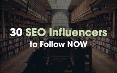 30 SEO Influencers to Follow NOW
