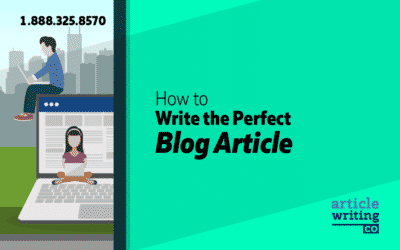 How to Write the Perfect Blog Article