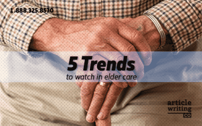 5 Trends to Watch in Elder Care