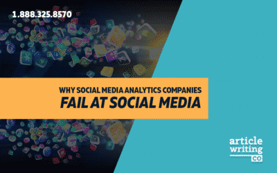 Why Social Media Analytics Companies Fail at Social Media