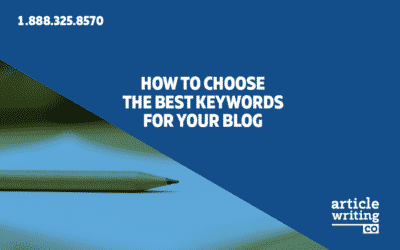 How to Choose the Best Keywords for Your Blog