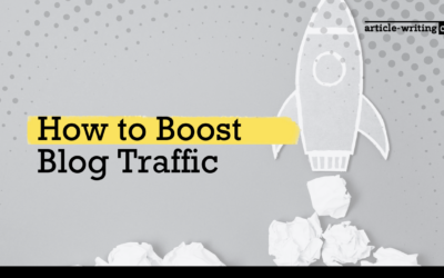 How to Boost Blog Traffic