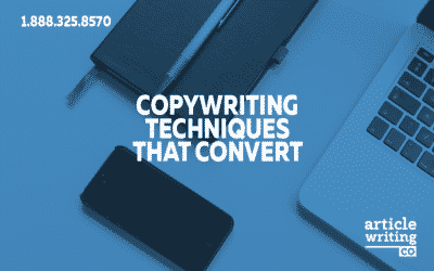 Copywriting Techniques That Convert