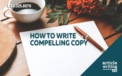 How to Write Compelling Copy