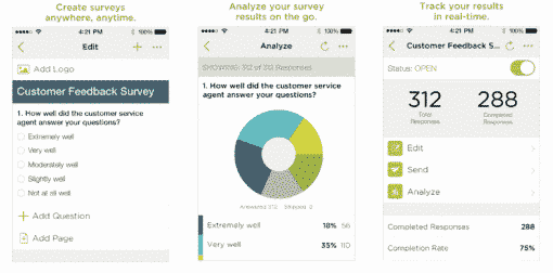 survey from Survey Monkey 