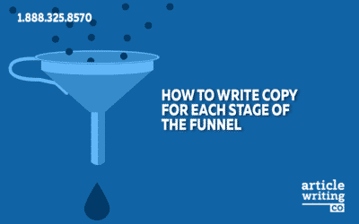 How to Write Copy for Each Stage of the Funnel