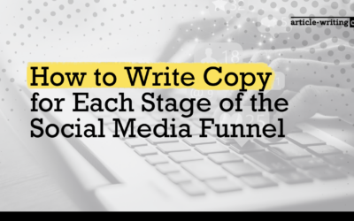 How to Write Copy for Each Stage of the Social Media Funnel