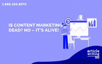 Is Content Marketing Dead? No – It’s Alive!