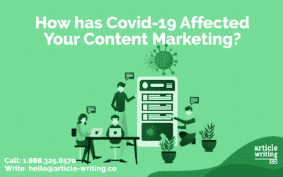 How has Covid-19 Changed Your Content Marketing?