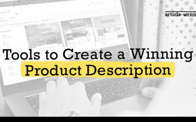 Tools to Create a Winning Product Description