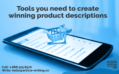 Tools to Create a Winning Product Description